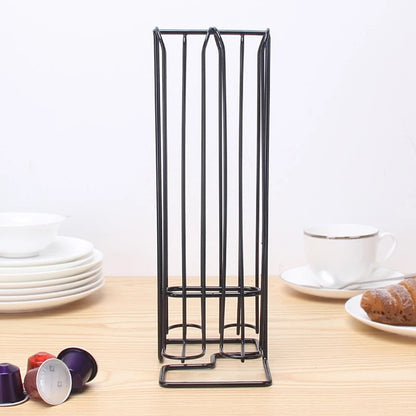 Vertical Coffee Capsule Suport de cafea Pod Stand Office Office Kitchen Depozitare Desktop