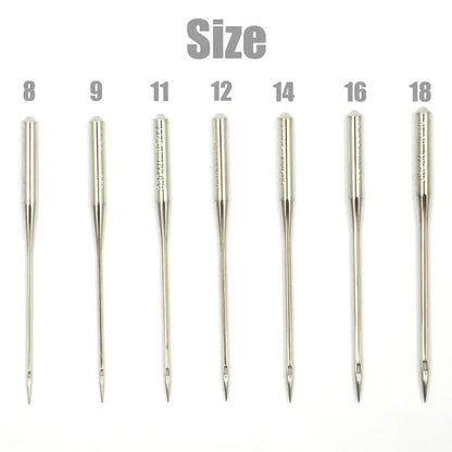 Size 8,9,10,11,12,14, 16 ,18 Organ Flat Shank 15x1 HAx1 130/705 All Size Home Sewing Machine Needles Assorted Replacement
