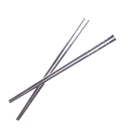 Rustfritt stål svart drage fiskes spisepinner kinesisk lang sklisikre legering av sushi hashi hugge pinner sett kinesiske gaver servise