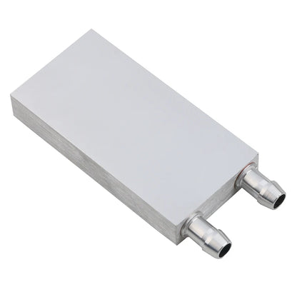 Kebeteme 40x80x12mm primair aluminium waterkoelblok koeltekensysteem voor pc -laptop CPU voor vloeibaar water groothandel