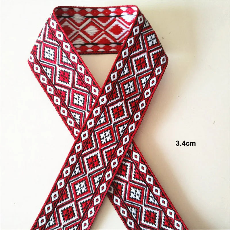 2M/Lot Wine Flower Lace Edge Trim Ribbon Fabric Embroidered Applique Sewing Craft Crochet Wedding Dress Clothes HB145