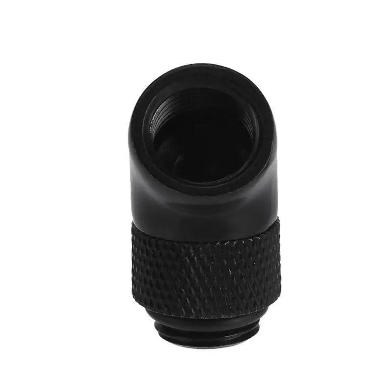 G1/4 rosca de tornillo 45 grados Rotación del codo Adaptador de latón Conector PC Computadora Sistema de enfriamiento de agua Accesorios