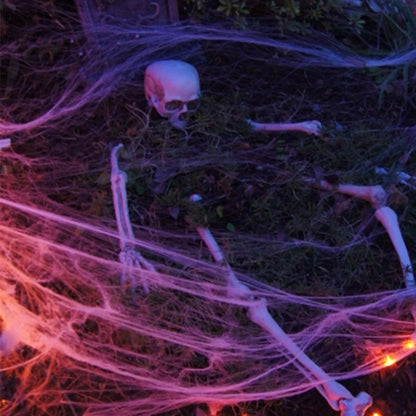 Halloween dekoracja pająk bawełny nić pająka impreza internetowa rekwizyty nawiedzony dom sztuczny pająk pajączny sieć przerażająca impreza dekorta