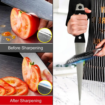 Whetstone Stone Diamond Mes Slijper Knop Schaarscherpte oppervlak voor messchaar honeren bar keuken slijpgereedschap