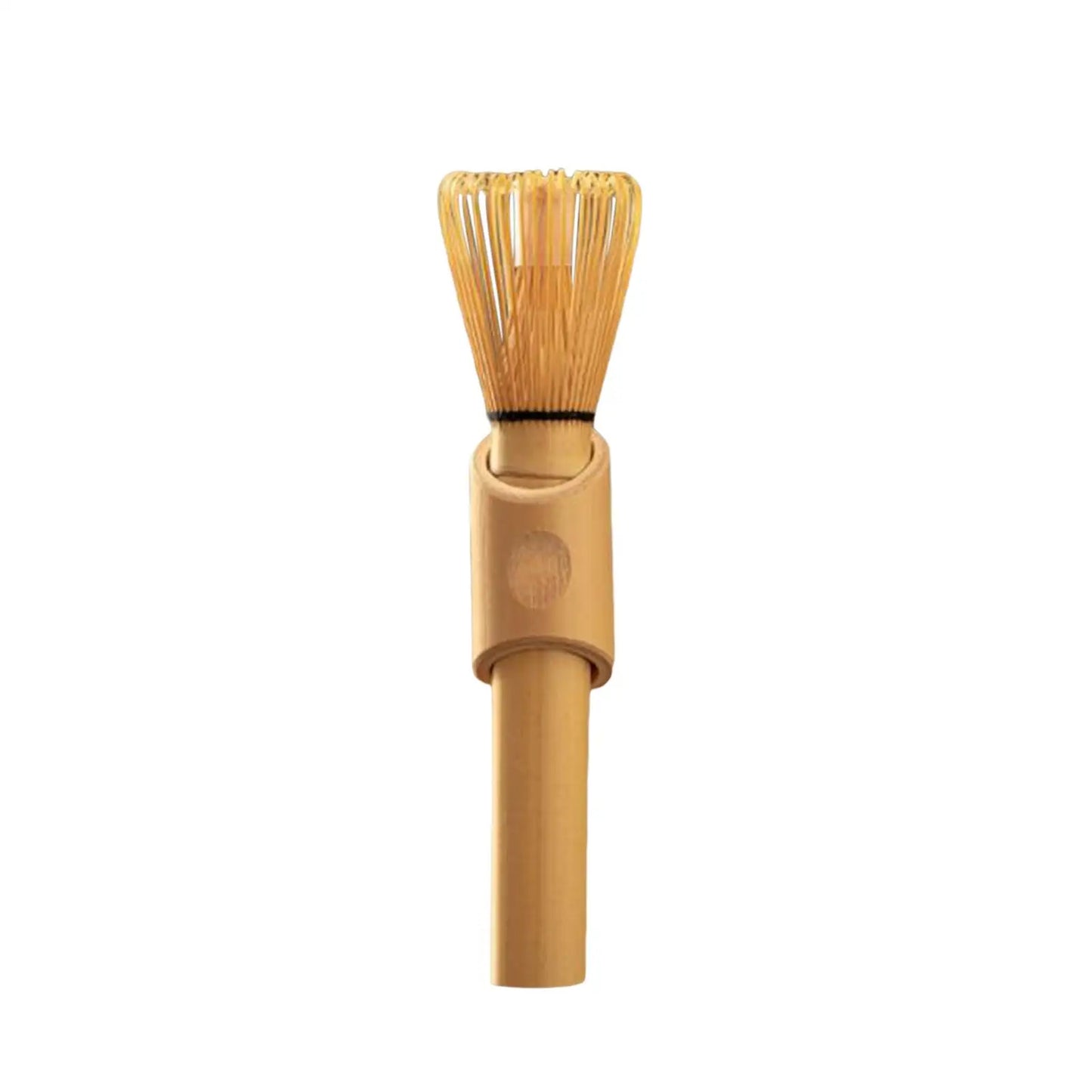 Matcha Whisk med långt handtag Matcha Powder Brush Tool Matcha Ceremony Accessory Japanese Style Handcurled Bamboo Tea Whisk