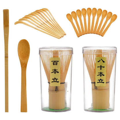 Home Traditional Ceramic Matcha Sets With Bamboo Whisk Ceramic Matcha Bowl Whisk Holders Tea Sets Tea Ceremony Accessories