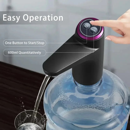 Xiaomi elektresch Waasserpompel 5 Gallon Waasser dispenser USB Ladenbuedem Bassfristeg Waasserbehandlung Ausrüstung fir Heem Outdoor