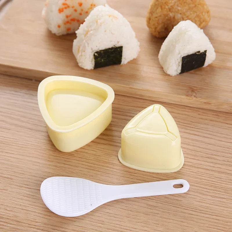 ONIGIRI MAPPONE CUSCINE UTENSILI ALIMENTI CUSCINE PER CUSCINA 1-2PCS KIT SUSHI Pressa Conveniente Giappone Bento Accessori bento