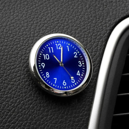 Mini Watch Mini Quartz Clock Light Emitting Electronic Clock Waterproof Bicycle Motorcycle Watch Dashboard Car Clock