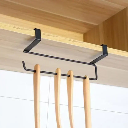 New Multifunctional Kitchen Storage Tools White Black Toilet Shelf Paper Roll Rack Minimalist Style Home Organizer Tissue Hanger