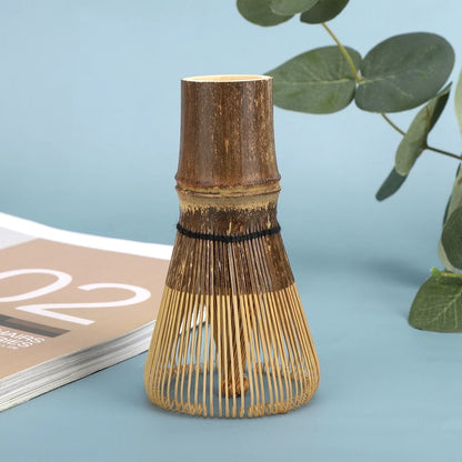 Bamboo Japanese Style Matcha Tea Whisk Brush Tea Accessories for Matcha Tea Making 100 Prongs 120 Prongs Optional
