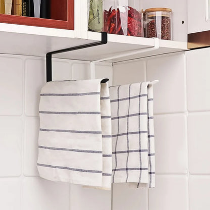 Rack de armazenamento pendurado sem perfuração criativo Rack de papel de papel de toalha de toalha de papel rack de papel plástico spread rack spread rack