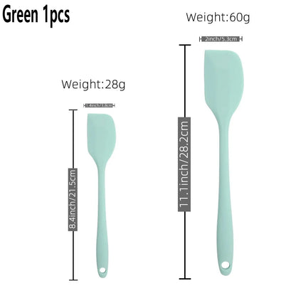 1pc, Food Grade Kitchen Baking Tools, Silicone Spatula, Cream Spatula For Baking, Cooking