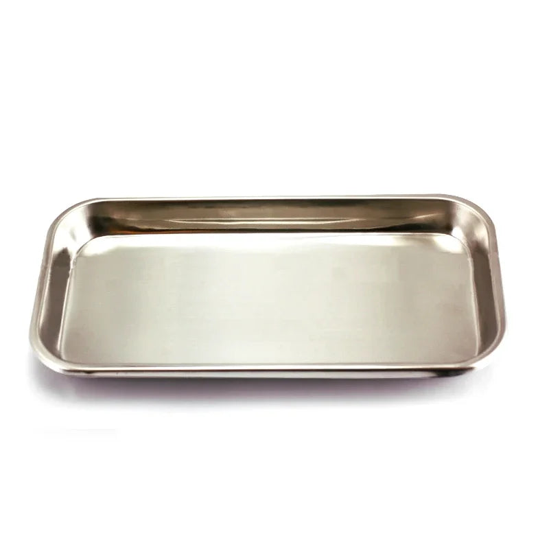 Edelstol Square Späichere Tray Dental medizinesch Tools Klaach Nagel Tattoo Geräter Ëmfeld