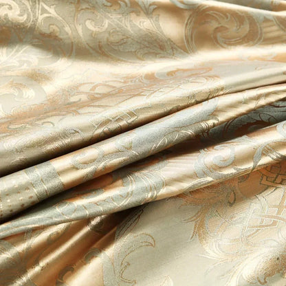 Héich Enn Jacquard Kinggréisst Bettgadding Set Luxuseschiergeresch Hochzäit Bettgads Lets Gestätt Isseg Touch Duvel Douvet Cover 220x240