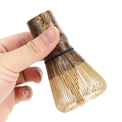 Bamboo Japanese Style Matcha Tea Whisk Brush Tea Accessories for Matcha Tea Making 100 Prongs 120 Prongs Optional