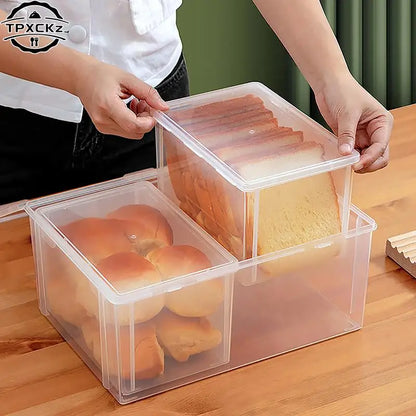 Caja de almacenamiento de contenedores de pan Cajas de pan cajas de pan para hornear recipientes de pastel de pan
