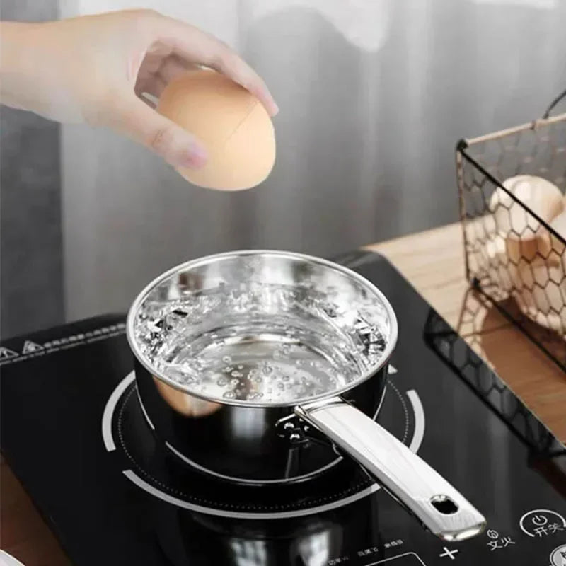 Rustfritt stål Non-Stick Pan Noodle Pot Kitchen Accessories Milk Pot Aluminium Pot Tilled Priwe Pan Home Cooking Tools Cookwards