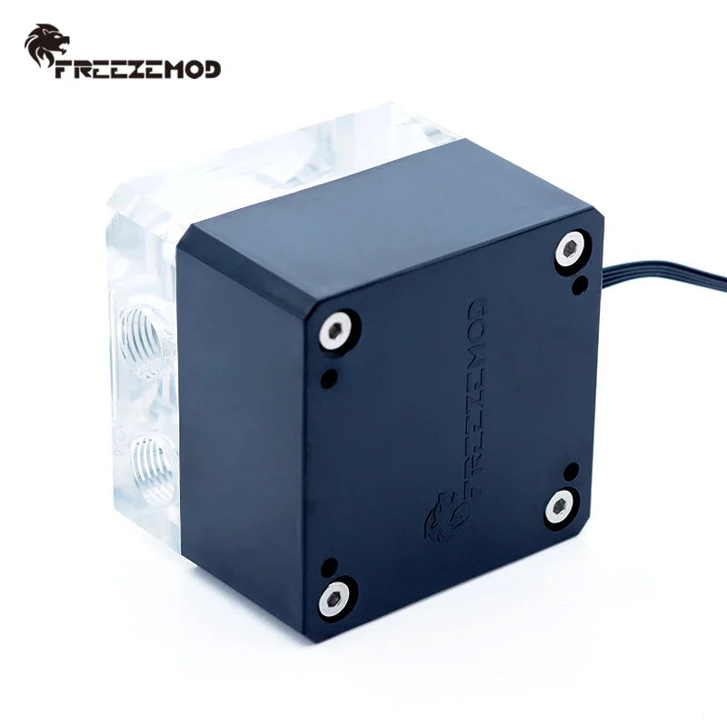Freezemod PU-FS4M-J Compute refroidissement PC CHELER CHARMER POMME MUTE PWM FLOW Intelligent 800L / H 12V / 5V RVB Light Aure. PU-FS4M-J