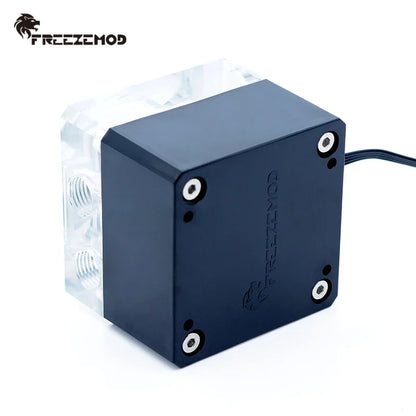 Freezemod PU-FS4M-J Compute refroidissement PC CHELER CHARMER POMME MUTE PWM FLOW Intelligent 800L / H 12V / 5V RVB Light Aure. PU-FS4M-J