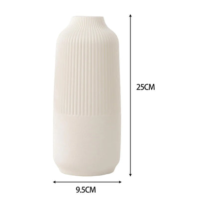 Modern Blummen Vase Blummen Pot Basket nordic Home Dekoratioun Vase Minimalist Vase fir Heembetterbüro Detrozenkummer