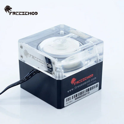 Freezemod PU-FS4M-J Compute refroidissement PC CHELER CHARMER POMME MUTE PWM FLOW Intelligent 800L / H 12V / 5V RVB Light Aure. PU-FS4M-J