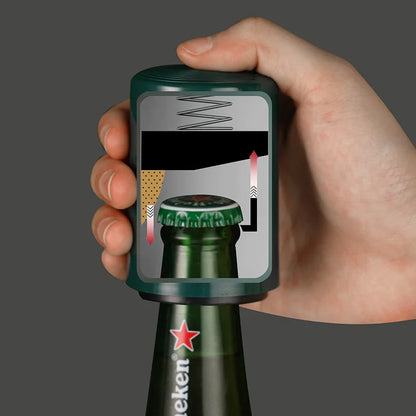 Nymph Creative Magnetic Automatic Bottle Automa Apri Apri Cucina in acciaio inossidabile Crani di birra Birre Crovalli portatili Gadget portatile