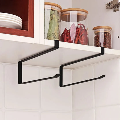 Rack de armazenamento pendurado sem perfuração criativo Rack de papel de papel de toalha de toalha de papel rack de papel plástico spread rack spread rack