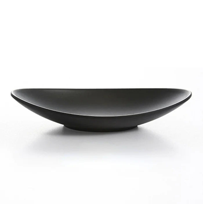 Oval Black Ring Dish Jewelry Tray Key Tray Arrangør Dekor Nøkkelfat Smykker Bolle Dekorative Dish Arrangør Kjøkkenartikler