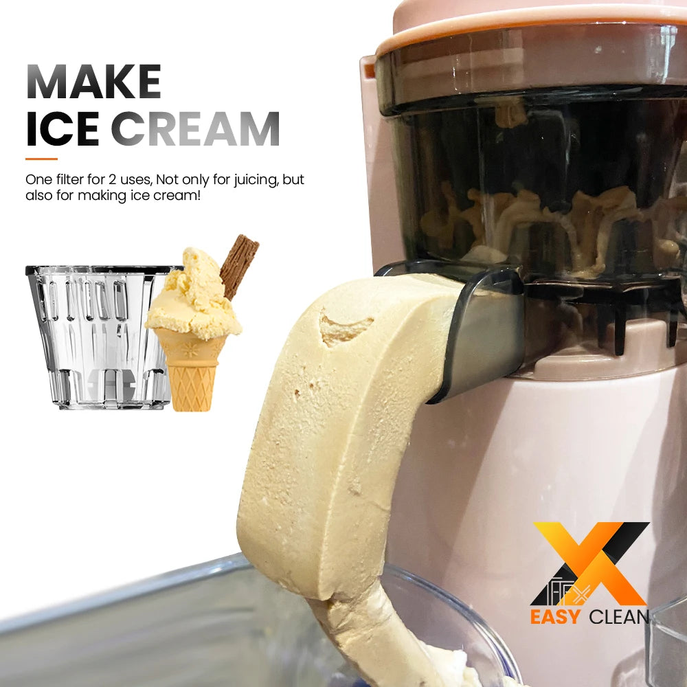 Mini Slow Juicer Φορητό ηλεκτρικό χυμό Extractor Lemon Fruit Maker Blender Easy Clean