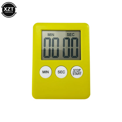 Magnetický kuchyňský časovač digitální vaření pečení LCD Odpočítávání hlasitého alarmu Odpočítávání alarmu Magnet Hodiny Sleep Citchen SUP sup