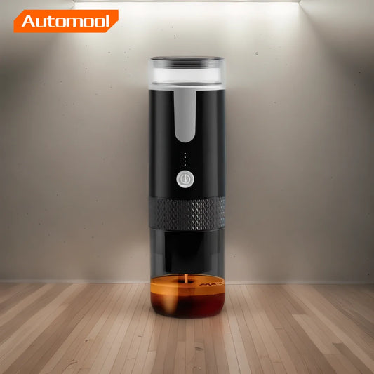 Wireless portable coffee machine household small rechargeable handheld espresso outdoor capsule Portable coffee maker