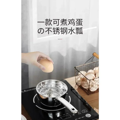 Rustfritt stål Non-Stick Pan Noodle Pot Kitchen Accessories Milk Pot Aluminium Pot Tilled Priwe Pan Home Cooking Tools Cookwards