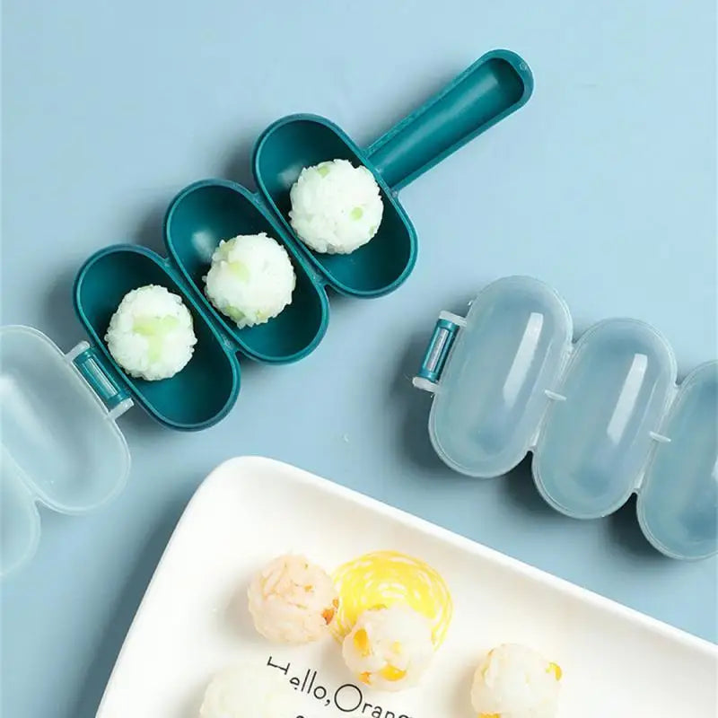 Rice Ball Shaker DIY RICE BALLER SHAKERS THE BUDING PLASS ONIGIRI PLOMA DIY RICE BALLER SHAKERS KUCHYNOVÉ SUSHI Nástroje Příslušenství