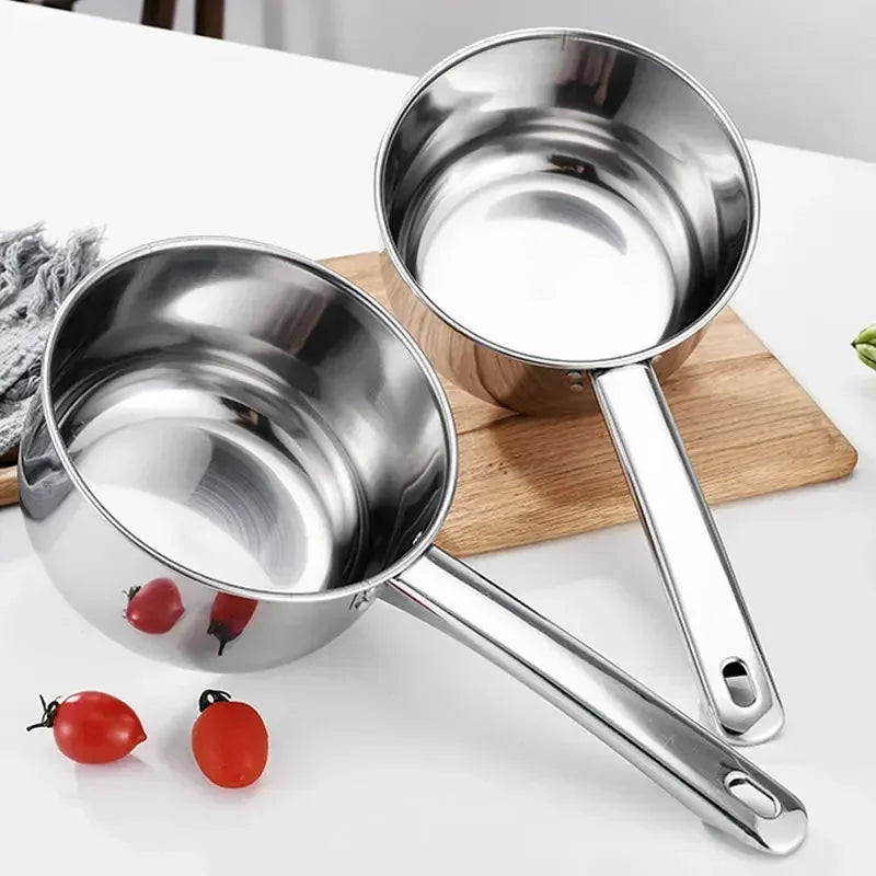 Rustfritt stål Non-Stick Pan Noodle Pot Kitchen Accessories Milk Pot Aluminium Pot Tilled Priwe Pan Home Cooking Tools Cookwards
