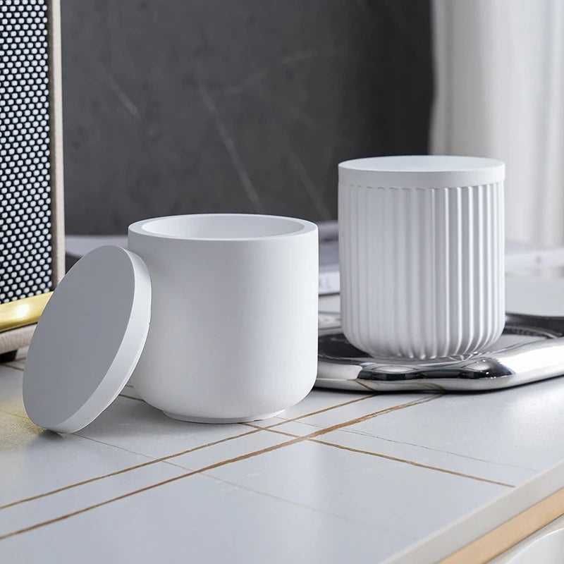 Rund stripe med dekkflaske silikonformer