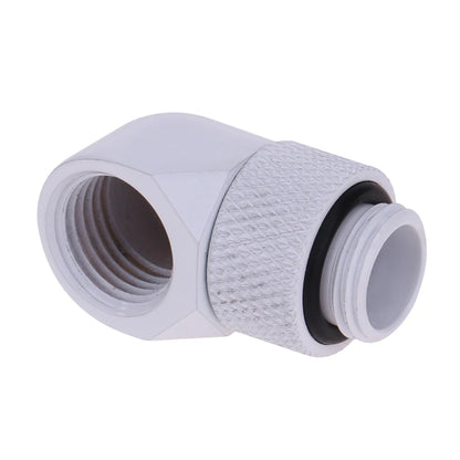 2/1PCS G1/4 Thread Rotating 90 Degree Elbow Fitting Adapter Rotary Fitting Water Cooled Connector for PC Water Cooling System