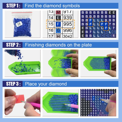 5D DIY Diamond Painting Tulip Flower Full Round Diamond Mosaic Embroidery Cross Stitch Kit Home Decoration Art Hobbies Gifts