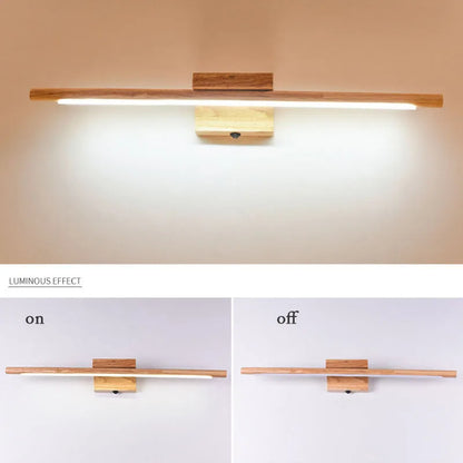 LED MIRROIR LIGNES NORDIQUES LAMPE MUR MORDE MODIFICALE DES BACK MODERNE DES DRAGES DÉCORS ÉCLAINE