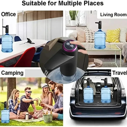 Xiaomi elektresch Waasserpompel 5 Gallon Waasser dispenser USB Ladenbuedem Bassfristeg Waasserbehandlung Ausrüstung fir Heem Outdoor