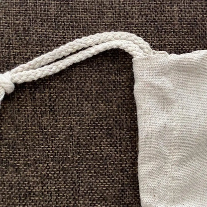 Linen Bread Bags Reusable Drawstring Large Washable Storage Food Accessories Home Unbleached Kitchen Organizer