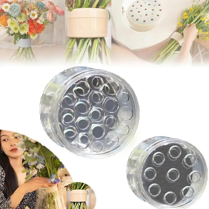 Spiral Ikebana Stem Holder Spiral Stem Holder for Vases Flower Arrangement Holder for Home and Office Decoration Flower