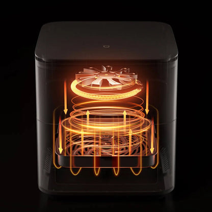 XIAOMI MIJIA Smart Air Fryer 6.5L Tender Roasted Version Low Oil Light Fat Fryer Multifunctional Household Large Capacity Ovens