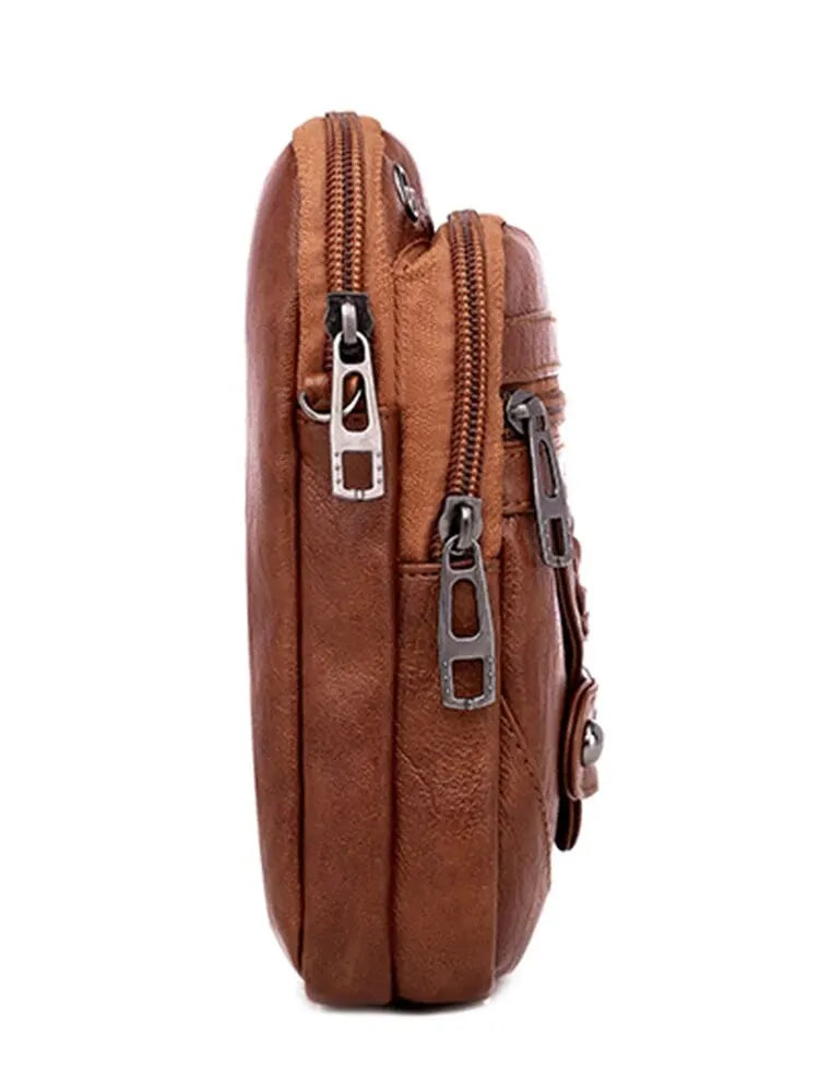 Sac à épaule en cuir souple PU grande capacité Sac à forte épaule décontractée et légère pour les femmes