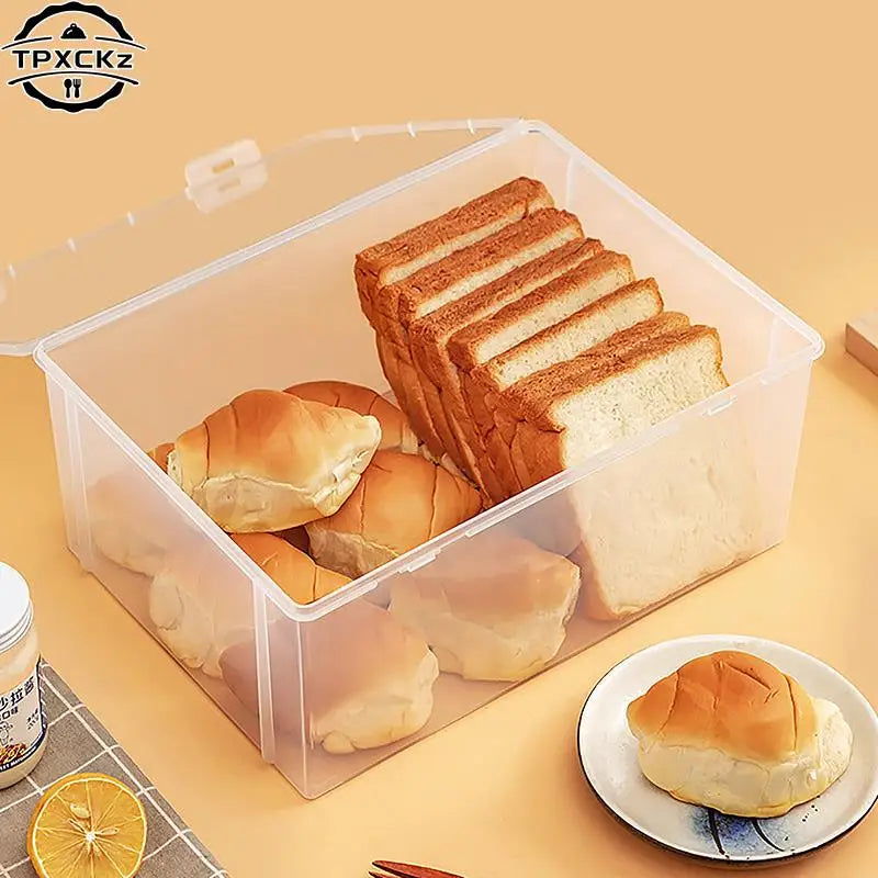 Caja de almacenamiento de contenedores de pan Cajas de pan cajas de pan para hornear recipientes de pastel de pan