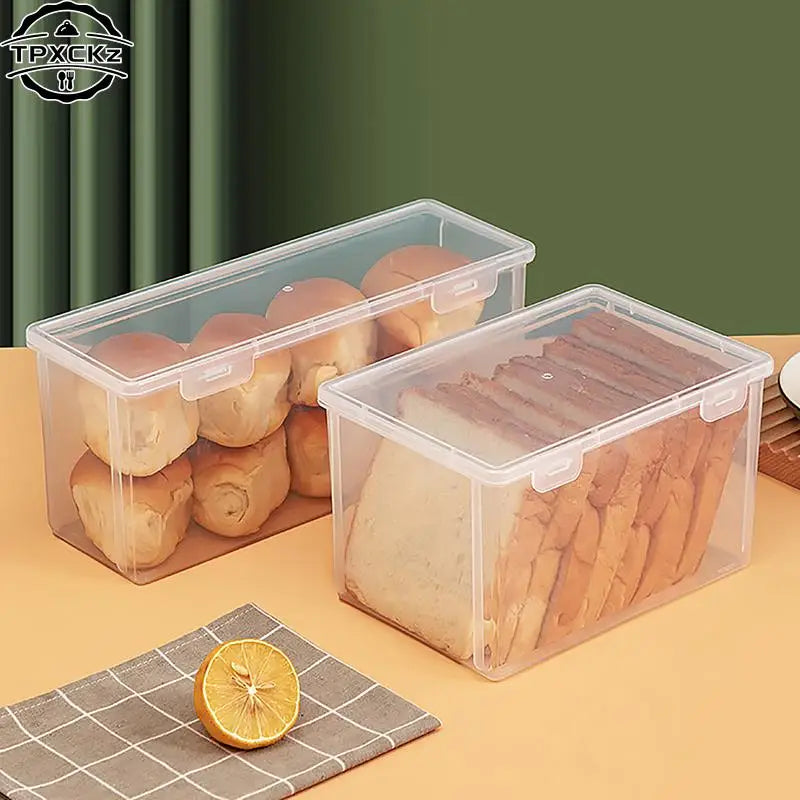 Caja de almacenamiento de contenedores de pan Cajas de pan cajas de pan para hornear recipientes de pastel de pan