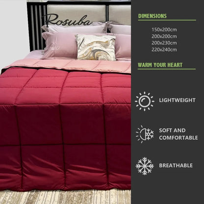 Luxur Down Alternative Comforter All Season Duvet Introduceți microfibră Quilt Classic Classic Class