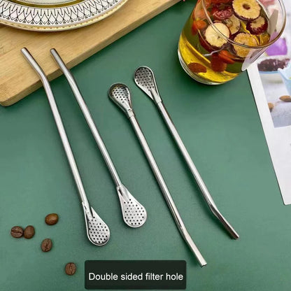 Yerba Mate Tea Cup Double Wall 304 Stainless Steel Cup With Lid Heat Resistant Portable Tea Mug With Straw And Brush