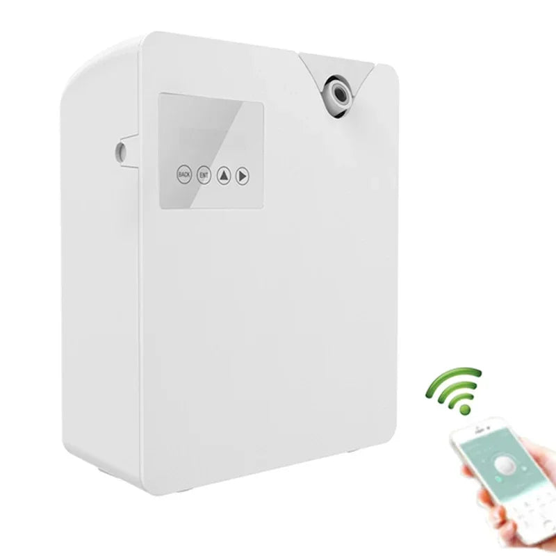 Víz nélküli aroma diffúzor 300ml WiFi Control illóolaj diffúzor időzítő funkció Aromás illatkészülék otthoni szállodához