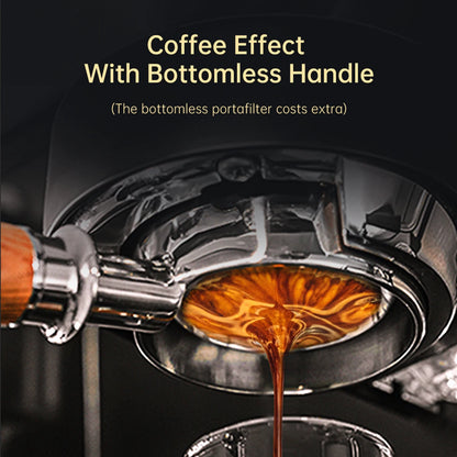 HIBREW Caxe Cafetera 20 Bar Inox Semi Automatique Super Slim Pod & Powder Espresso Machine Hot Water H11